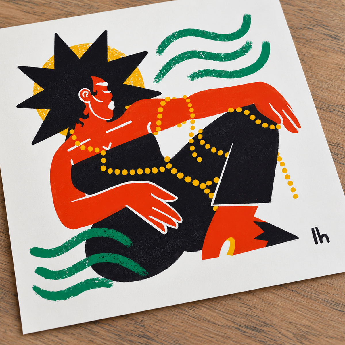 Diva — 8×8 Art Print