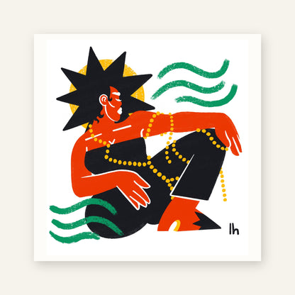 Diva — 8×8 Art Print