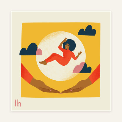 I've Got Me — 8×8 Art Print