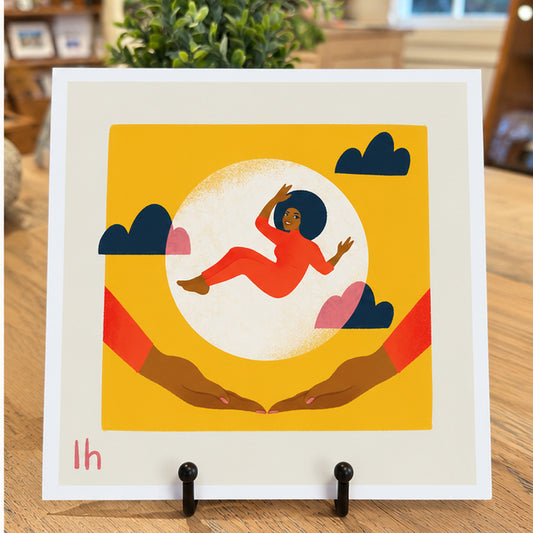 I've Got Me — 8×8 Art Print