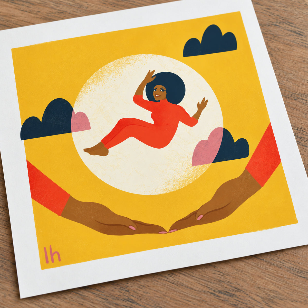 I've Got Me — 8×8 Art Print