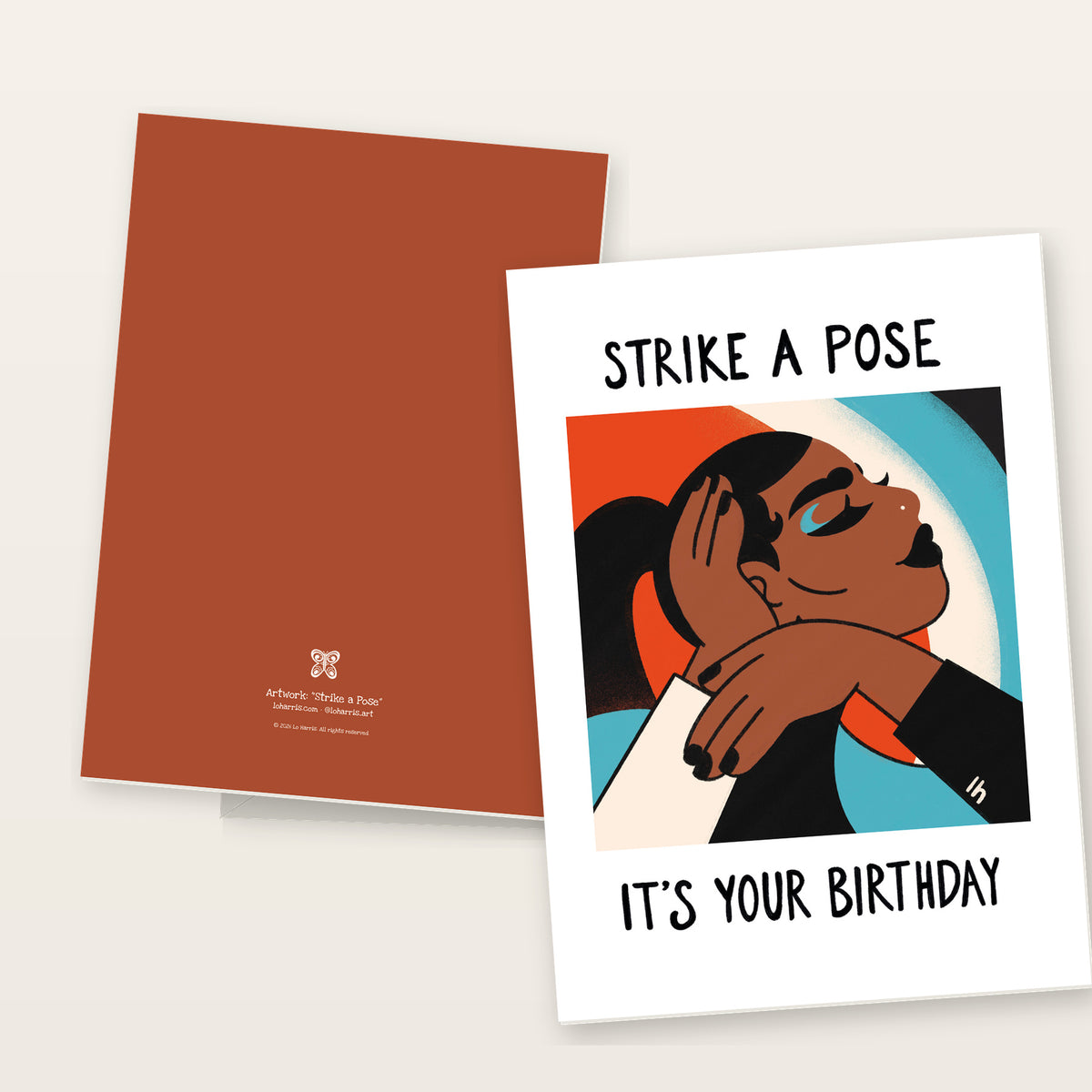 The Diva Birthday Collection — Assorted Set of 7 Greeting Cards