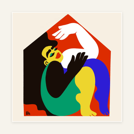 Making Space I — 8×8 Art Print
