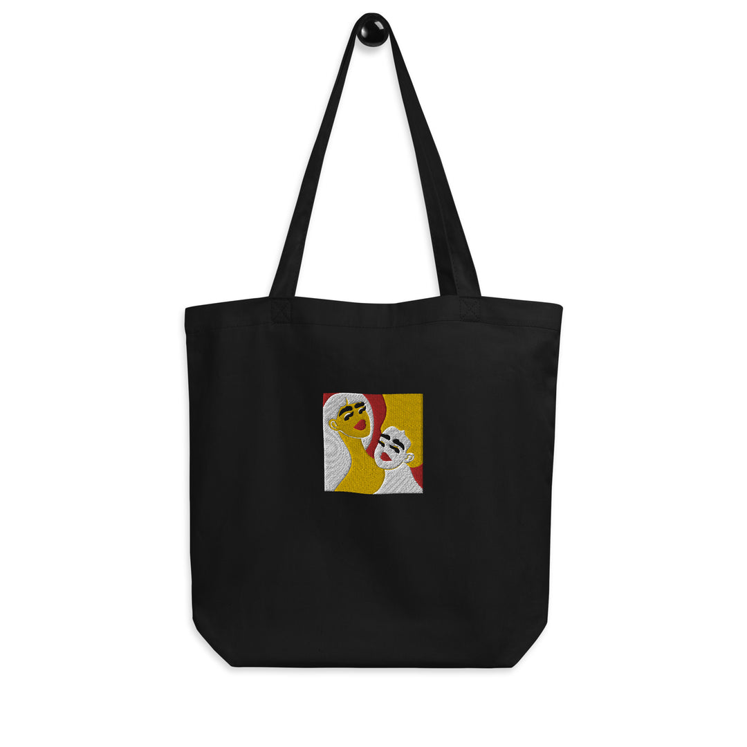 Comparison is the Thief of Joy - Embroidered Tote by Lo Harris