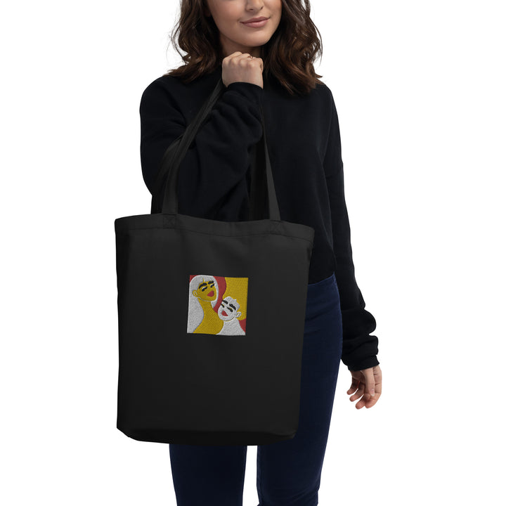 Comparison is the Thief of Joy - Embroidered Tote by Lo Harris